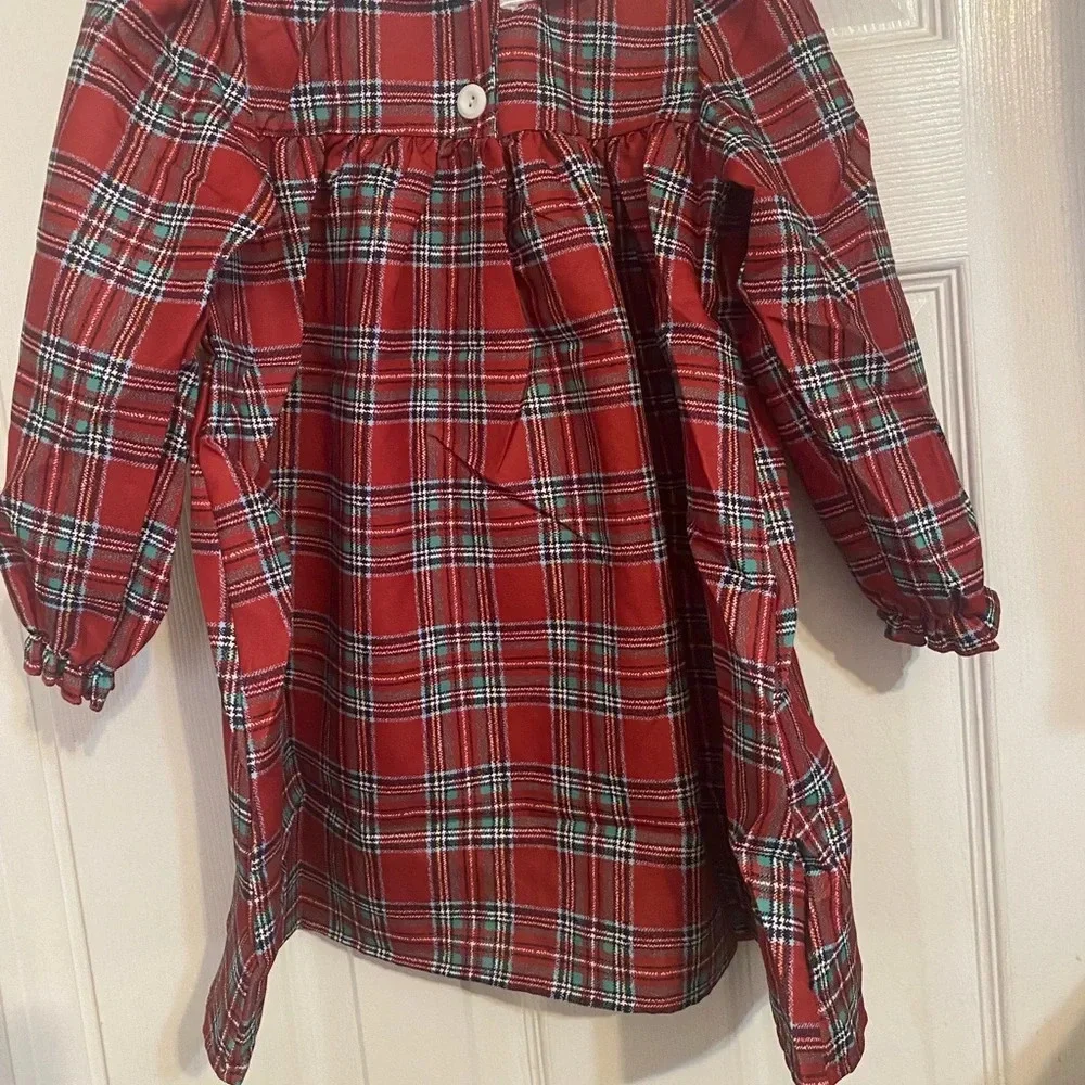 New Plaid Christmas Dress